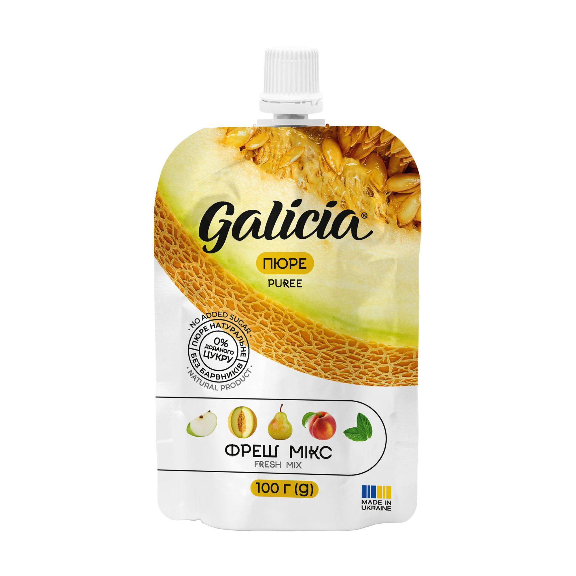 Пюре Galicia Фреш мікс, 100 г